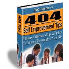 404 Self Improvement Tips With MRR