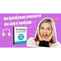 Blogging Quickstart Audiobook MRR-Start Blogging For Profit In Any Niche