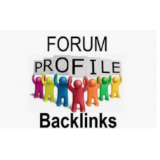 200+ Forum Profile Backlinks